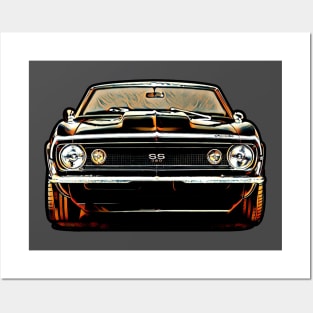 Chevrolet Muscle Car Posters and Art